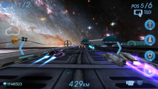 Télécharger Space Racing 3D Course pour Android Capture d'écran 4