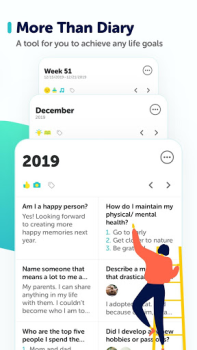 Télécharger Grid Diary - Journal, Planner Mode de vie pour Android Capture d'écran 5