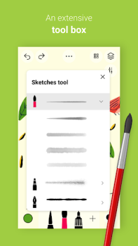 Télécharger Tayasui Sketches Art et design pour Android Capture d'écran 4