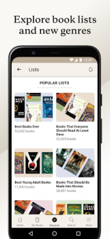 Télécharger Goodreads Livres et guides pour Android Capture d'écran 3