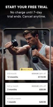 Télécharger Centr: Personal Training App Santé et forme physique pour Android Capture d'écran 2