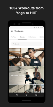 Télécharger Nike Training Club : exercice Santé et forme physique pour Android Capture d'écran 3