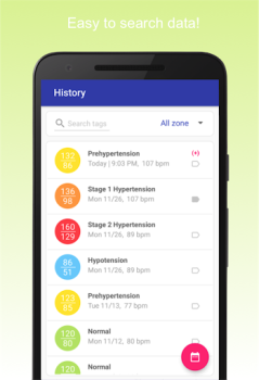 Télécharger Pression artérielle Santé et forme physique pour Android Capture d'écran 5