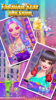 Télécharger Doll Salon - relooking de mode Occasionnel pour Android Capture d'écran 3