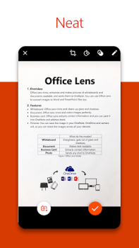 Télécharger Microsoft Lens - PDF Scanner Travail pour Android Capture d'écran 2
