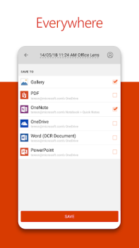 Télécharger Microsoft Lens - PDF Scanner Travail pour Android Capture d'écran 5