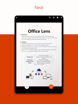 Télécharger Microsoft Lens - PDF Scanner Travail pour Android Capture d'écran 7