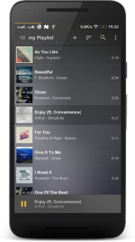 Télécharger Music Player Mezzo Musique et audio pour Android Capture d'écran 3