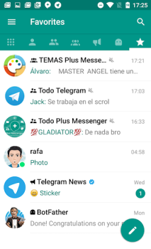 Télécharger Plus Messenger Communication pour Android Capture d'écran 3