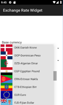 Télécharger Widget Taux de change Finance pour Android Capture d'écran 3