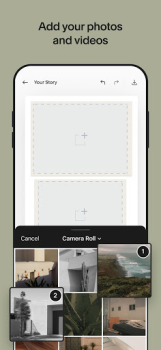 Télécharger Unfold : éditeur vidéo/photo Art et design pour Android Capture d'écran 5