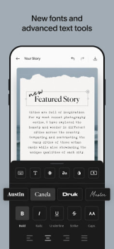Télécharger Unfold : éditeur vidéo/photo Art et design pour Android Capture d'écran 6