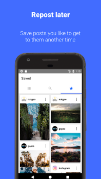 Télécharger Reposter pour Instagram: téléc Social pour Android Capture d'écran 7