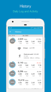Télécharger Podomètre Accupedo Santé et forme physique pour Android Capture d'écran 5