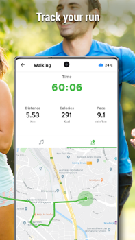 Télécharger Podomètre - Compteur de Pas Santé et forme physique pour Android Capture d'écran 2