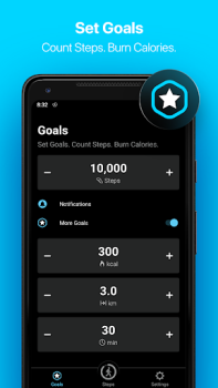 Télécharger StepsApp Podomètre Santé et forme physique pour Android Capture d'écran 3