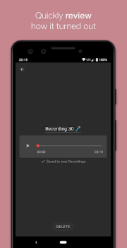 Télécharger Smart Voice Recorder Outils pour Android Capture d'écran 5