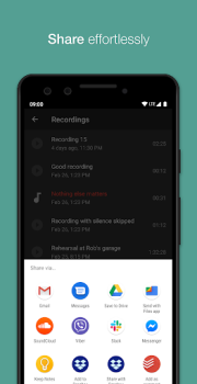 Télécharger Smart Voice Recorder Outils pour Android Capture d'écran 7