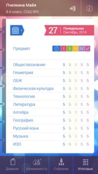 Télécharger Мой дневник Éducation pour Android Capture d'écran 3