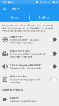 Note Call Recorder, Call Recording
