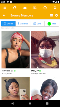 Télécharger KissesOfAfrica Flirter Rencontres pour Android Capture d'écran 2