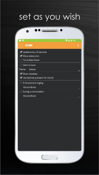 Égaliseur pour Bluetooth