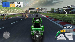 Télécharger Course Réelle de Moto 3D Course pour Android Capture d'écran 3