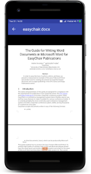Télécharger Docx Reader - Office Reader Travail pour Android Capture d'écran 3