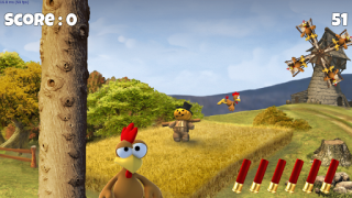 Télécharger Moorhuhn - Crazy Chicken Remak Arcade pour Android Capture d'écran 3