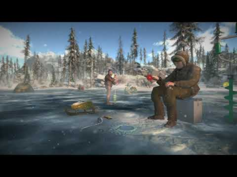 Pêche sur la glace. Simulateur