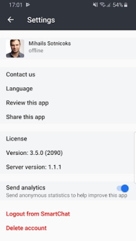 Télécharger SmartChat Communication pour Android Capture d'écran 3