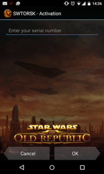 The Old Republic™ Security Key