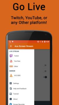 Télécharger Ace Live Streaming Outils pour Android Capture d'écran 2