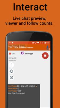 Télécharger Ace Live Streaming Outils pour Android Capture d'écran 5