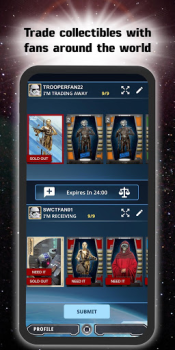 Télécharger Star Wars Card Trader by Topps Divertissement pour Android Capture d'écran 2