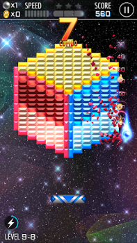 Télécharger Astroball - Brick Breaker (Ad Free) Arcade pour Android Capture d'écran 5