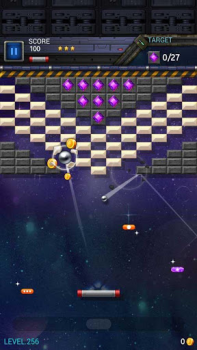 Star de Brick Breaker: Espace