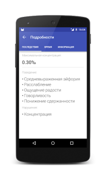 Télécharger Алкометр Santé et forme physique pour Android Capture d'écran 7