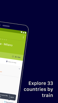 Télécharger Eurail/Interrail Rail Planner Cartes et navigation pour Android Capture d'écran 2