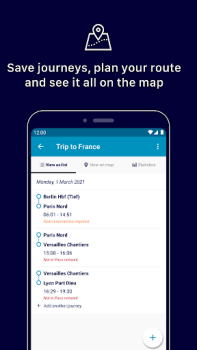 Télécharger Eurail/Interrail Rail Planner Cartes et navigation pour Android Capture d'écran 4