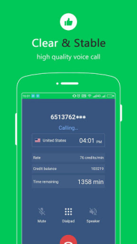 Télécharger Wifi Call - High call quality Communication pour Android Capture d'écran 2