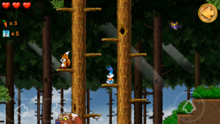 Télécharger Beeny Rabbit Adventure Platformer World Arcade pour Android Capture d'écran 2