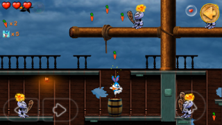 Télécharger Beeny Rabbit Adventure Platformer World Arcade pour Android Capture d'écran 6