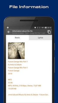 Télécharger AIMP Musique et audio pour Android Capture d'écran 7