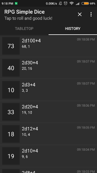 Télécharger RPG Simple Dice Outils pour Android Capture d'écran 3