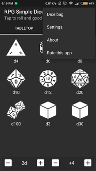 Télécharger RPG Simple Dice Outils pour Android Capture d'écran 4