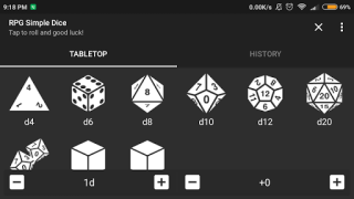 Télécharger RPG Simple Dice Outils pour Android Capture d'écran 5