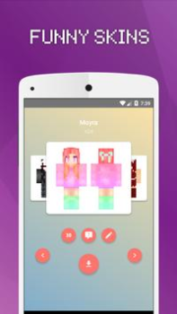 Télécharger Girls Skins for Minecraft PE Outils pour Android Capture d'écran 5