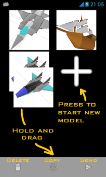 Télécharger Qubism 3D modeling Travail pour Android Capture d'écran 2