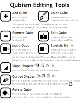 Télécharger Qubism 3D modeling Travail pour Android Capture d'écran 3